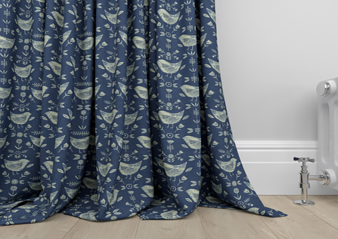 Narvik, Blue - Made to Measure Curtains - Image 6